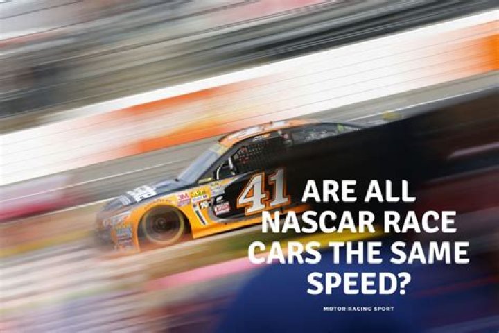 Are all NASCAR bodies the same?