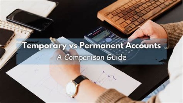 Are payable accounts temporary or permanent?