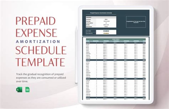 Are prepaid expenses amortized?