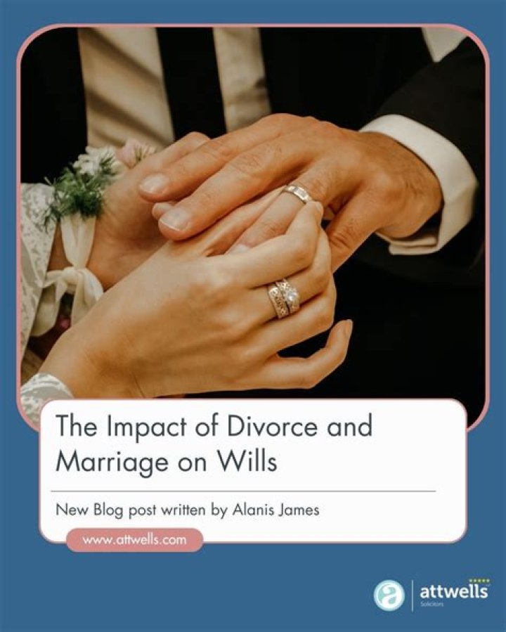 Are wills invalid after divorce?