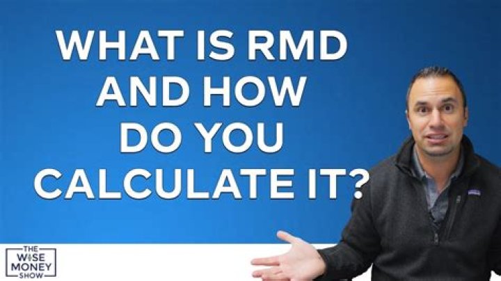 At what age does RMD start?