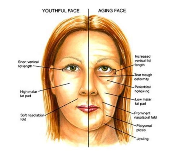 At what age does your face change?