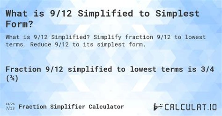 Can 75 112 be simplified?