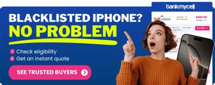 Can a blacklisted phone be used?