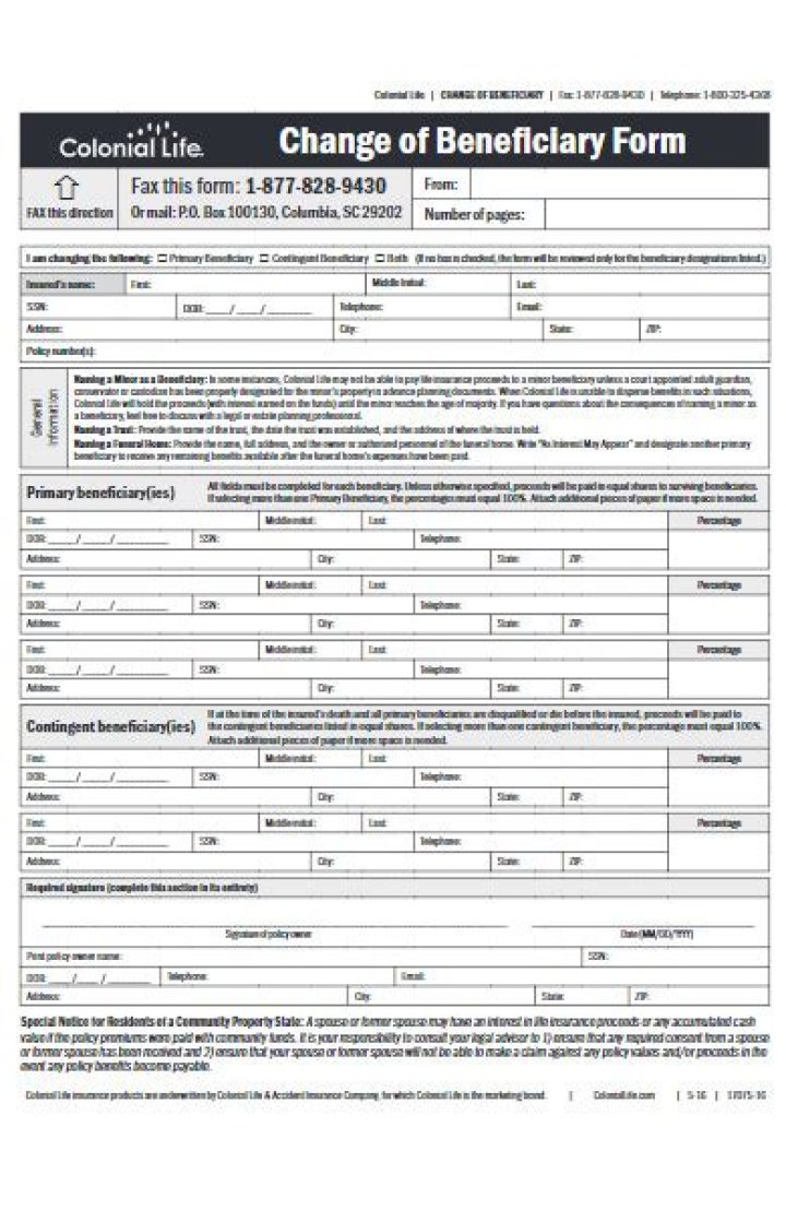 Can a conservator change a beneficiary?