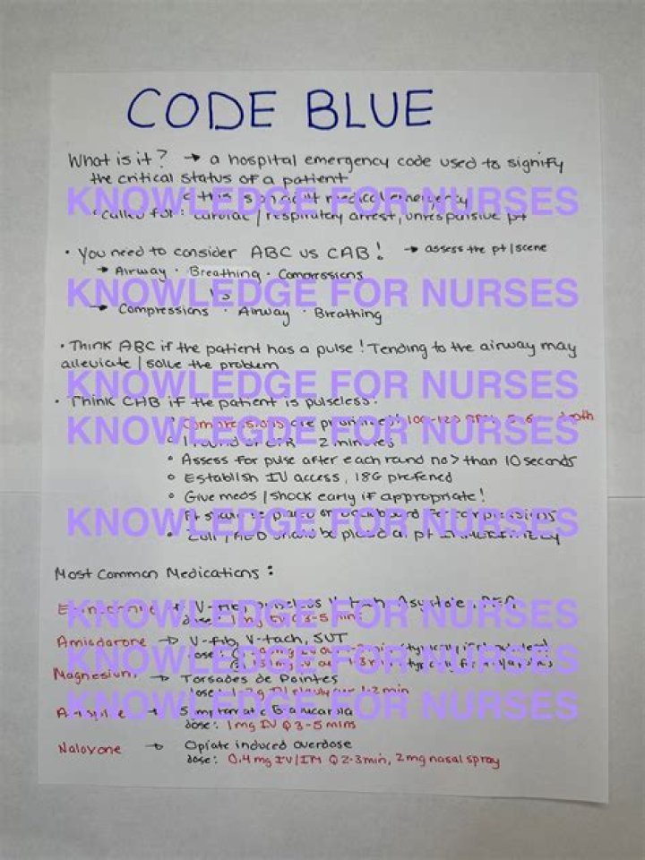 Can a nurse run a code?