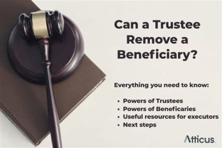 Can a trustee remove a beneficiary?