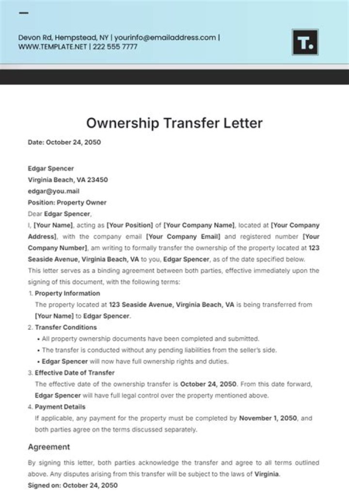 Can a will override ownership?