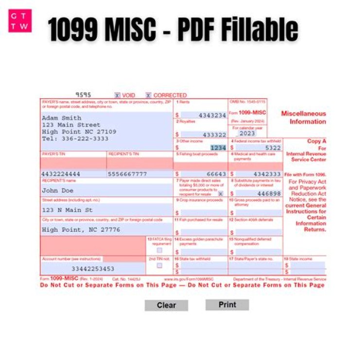 Can an individual issue a 1099-Misc?