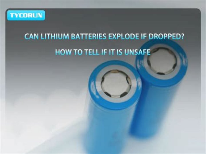 Can an unplugged lithium battery explode?