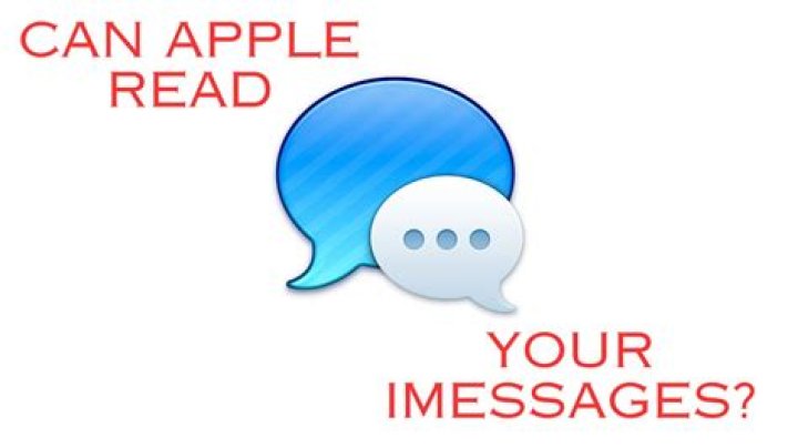 Can Apple read your Imessages?