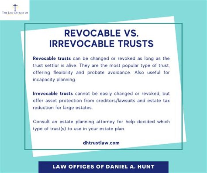 Can assets be removed from a revocable trust?