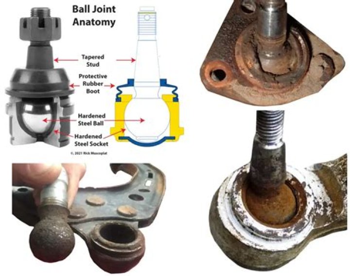 Can ball joints cause vibration?