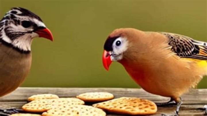 Can birds eat saltine crackers?