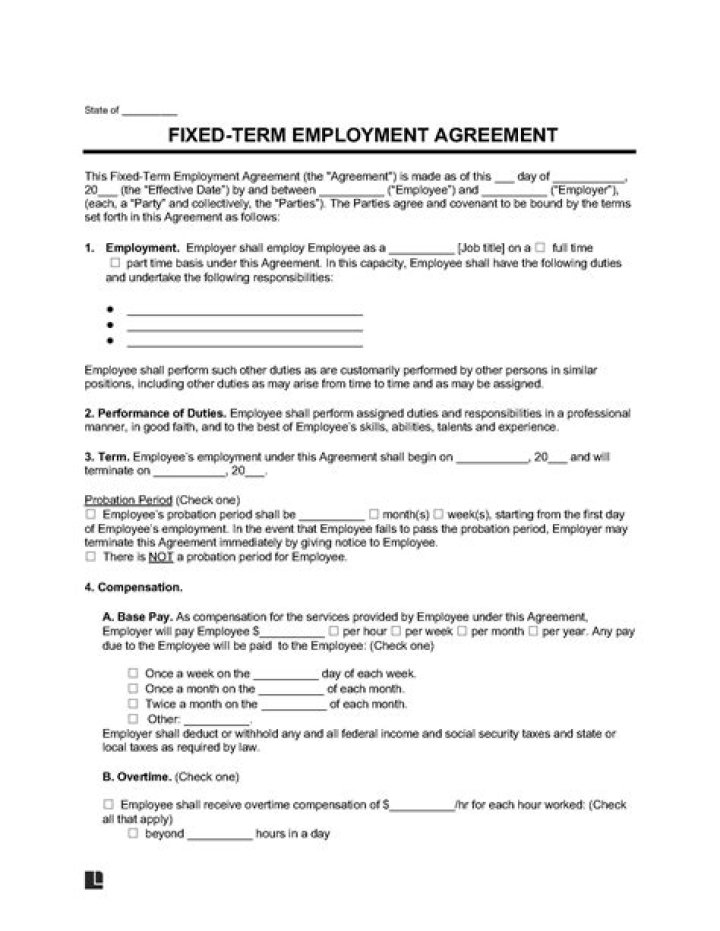 Can contract job be full-time?