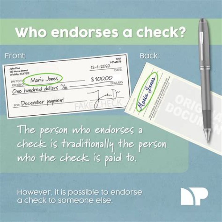 Can executor of will endorse a check?