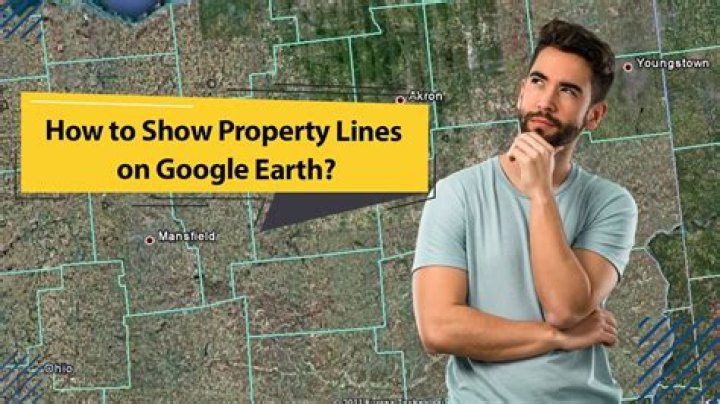 Can Google maps show property lines?