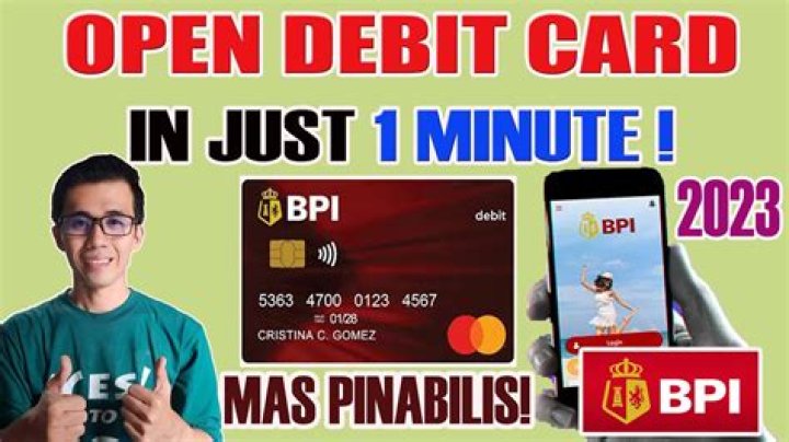 Can I open a debit card online?