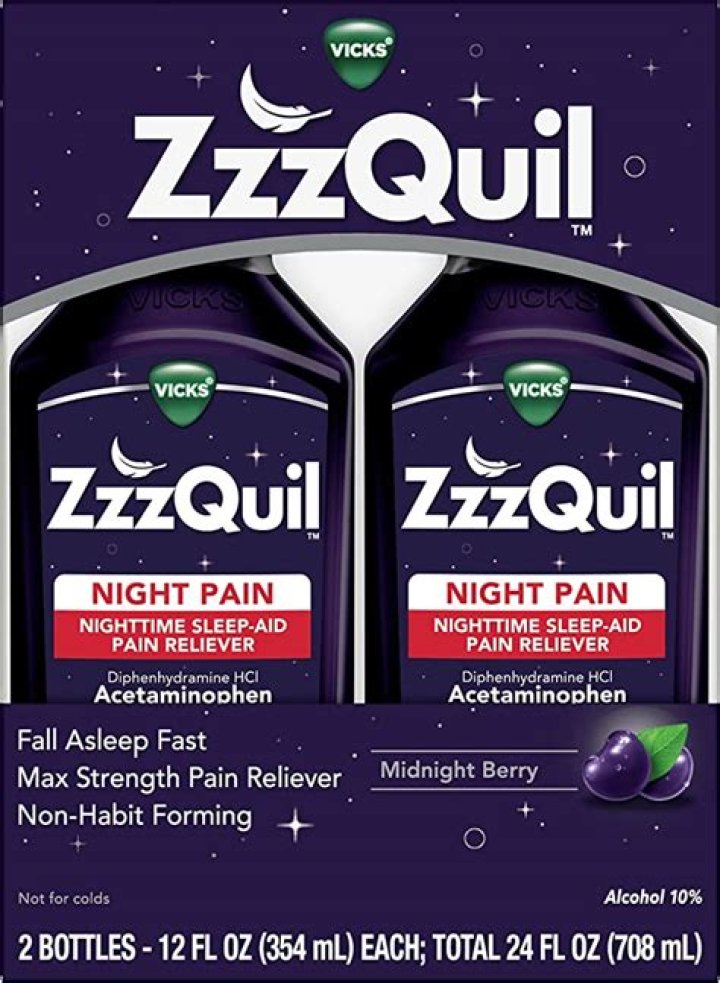 Can I take ZzzQuil every night?