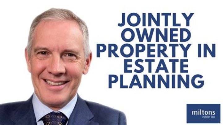 Can jointly owned property be put into a trust?