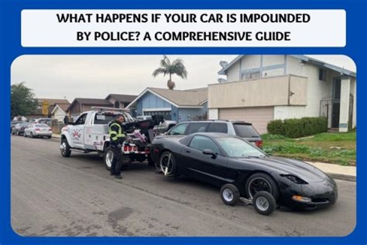 Can police keep impounded car?