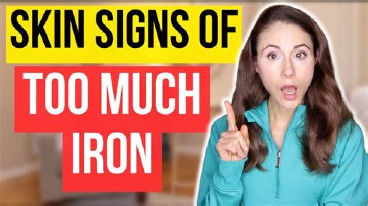 Can too much iron make you dizzy?