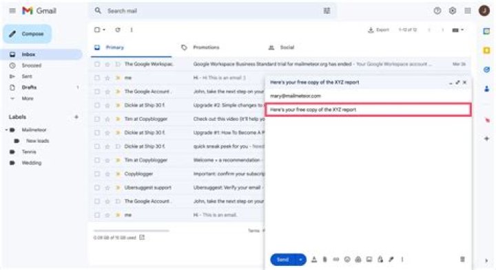 Can you attach PDF in email?