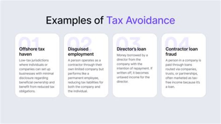 Can you be prosecuted for tax avoidance?