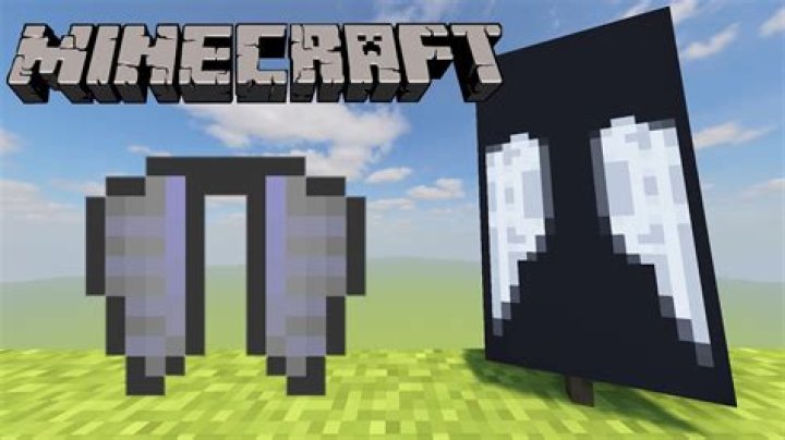 Can you put banner on elytra?
