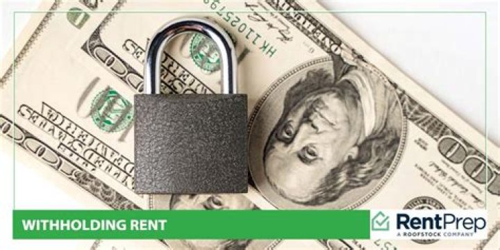 Can you withhold rent for issues?