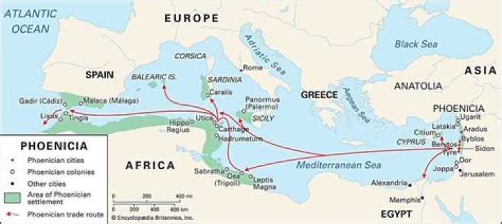 Did the Phoenicians trade with Egypt?