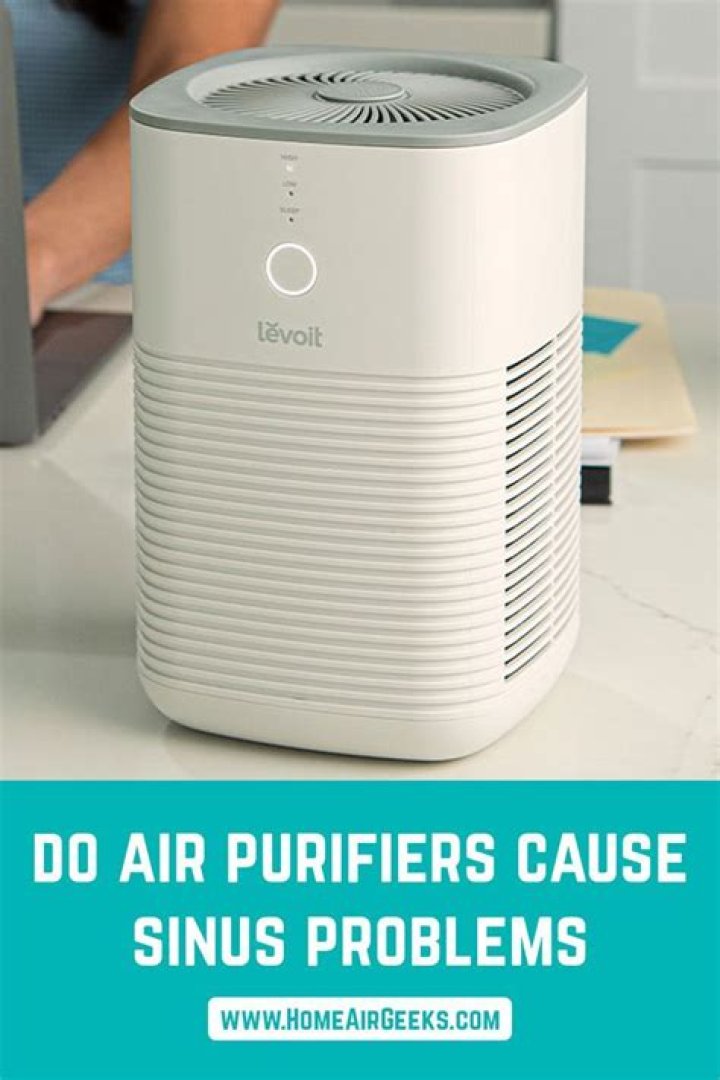 Do air purifiers cause sinus problems?