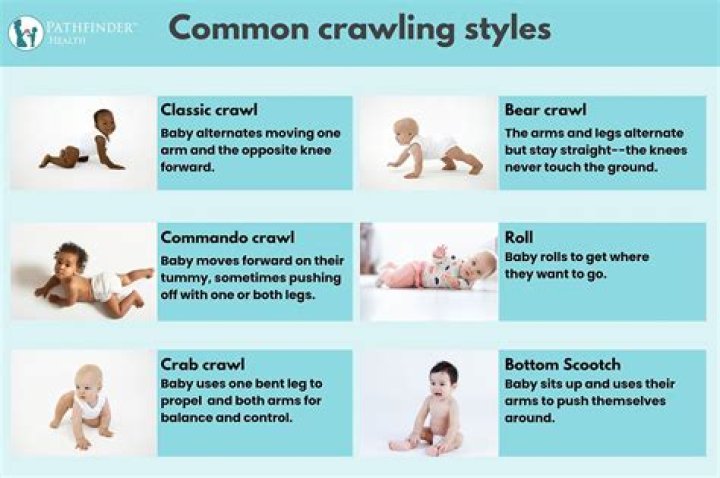 Do autistic babies crawl differently?