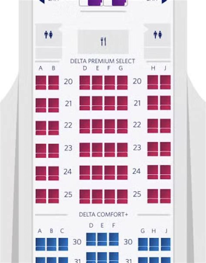 Do Delta preferred seats become free?