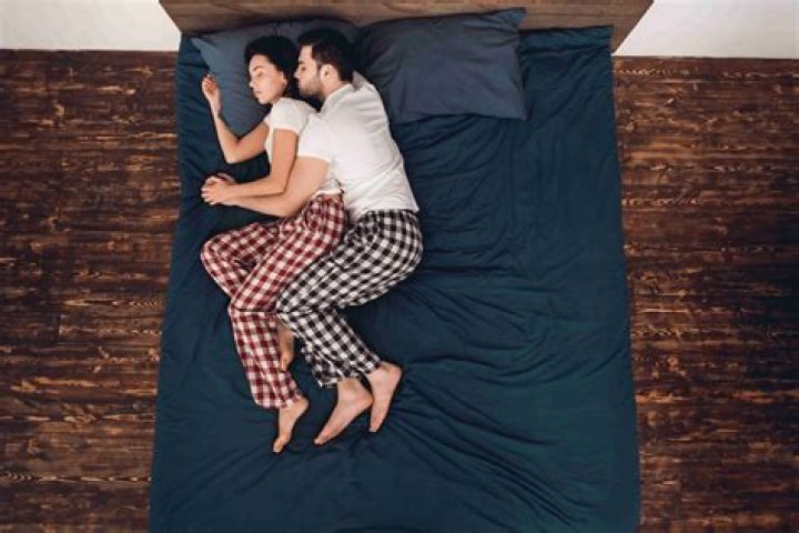 Do most couples sleep touching each other?