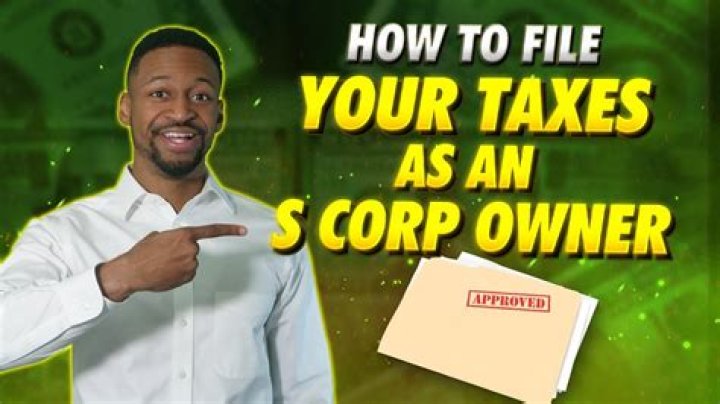 Do S corp owners get a K-1?