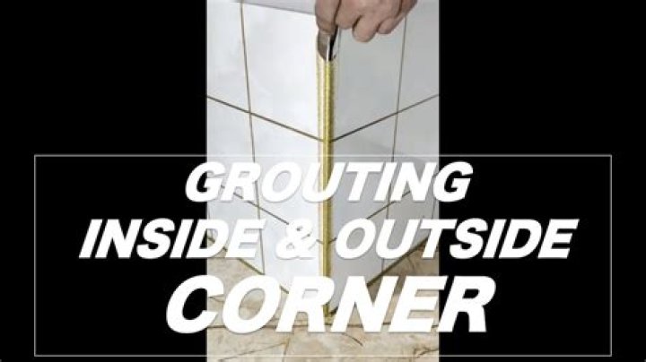 Do you grout corners?