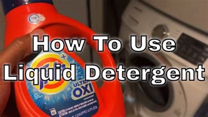 Do you put laundry detergent in the middle?