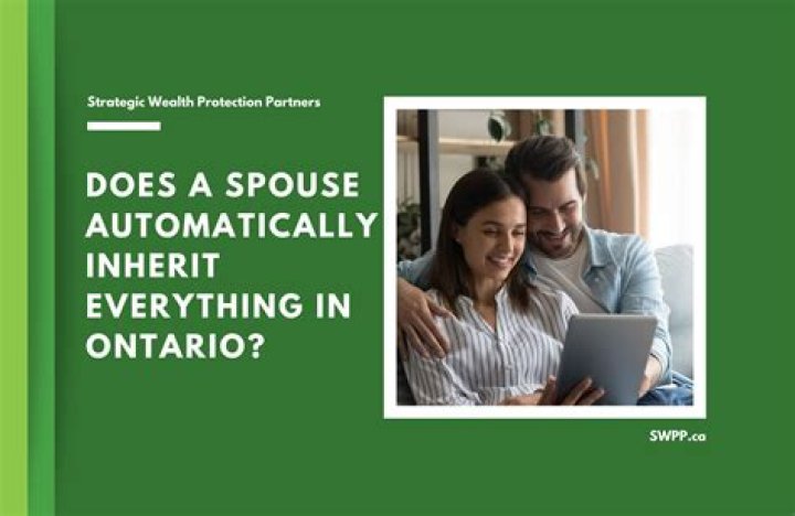 Does a spouse automatically inherit everything Western Australia?