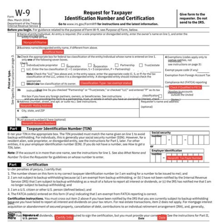 Does a w9 need to be completed every year?