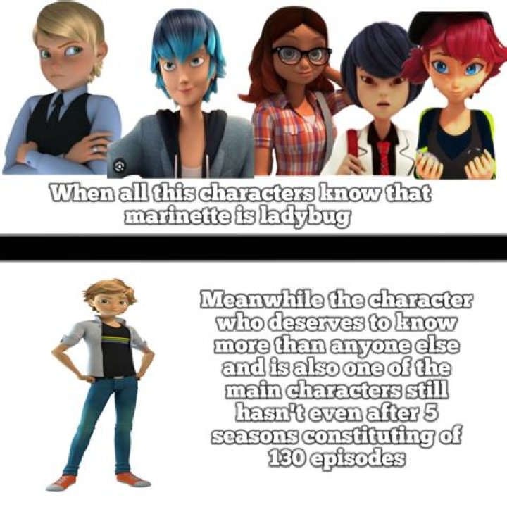 Does Adrien know that Nino is carapace?