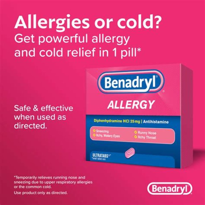 Does Benadryl help with lice?