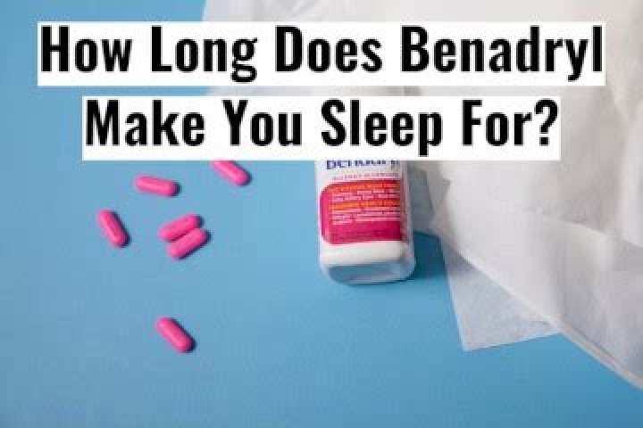 Does Benadryl make you sleepy?