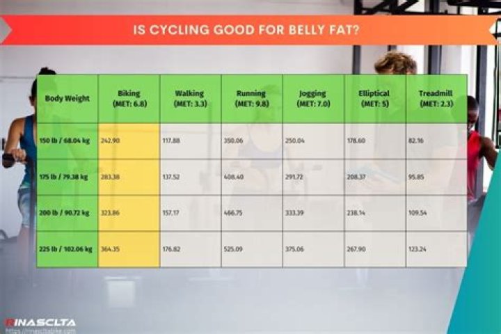 Does cycling reduce arm fat?