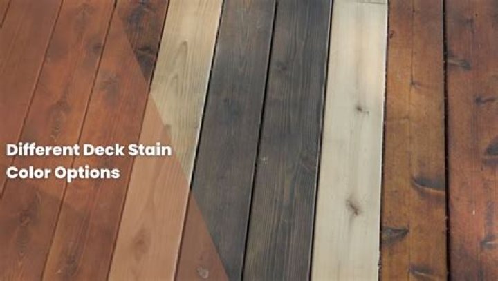 Does deck stain seal wood?