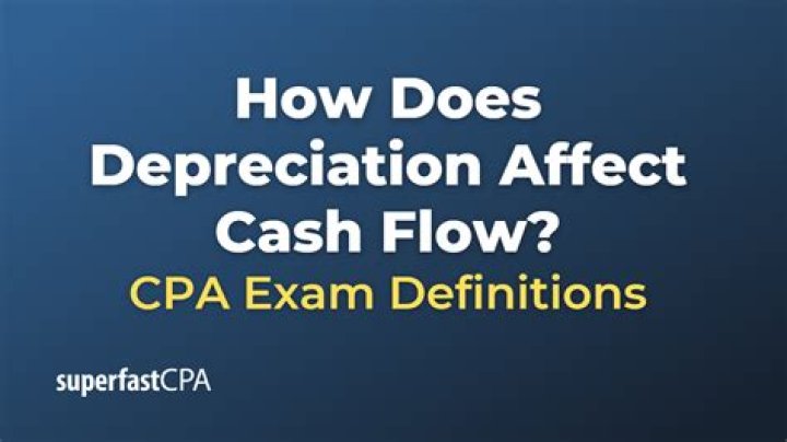 Does depreciation affect cash?