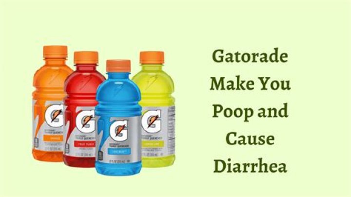Does Gatorade cause diarrhea?