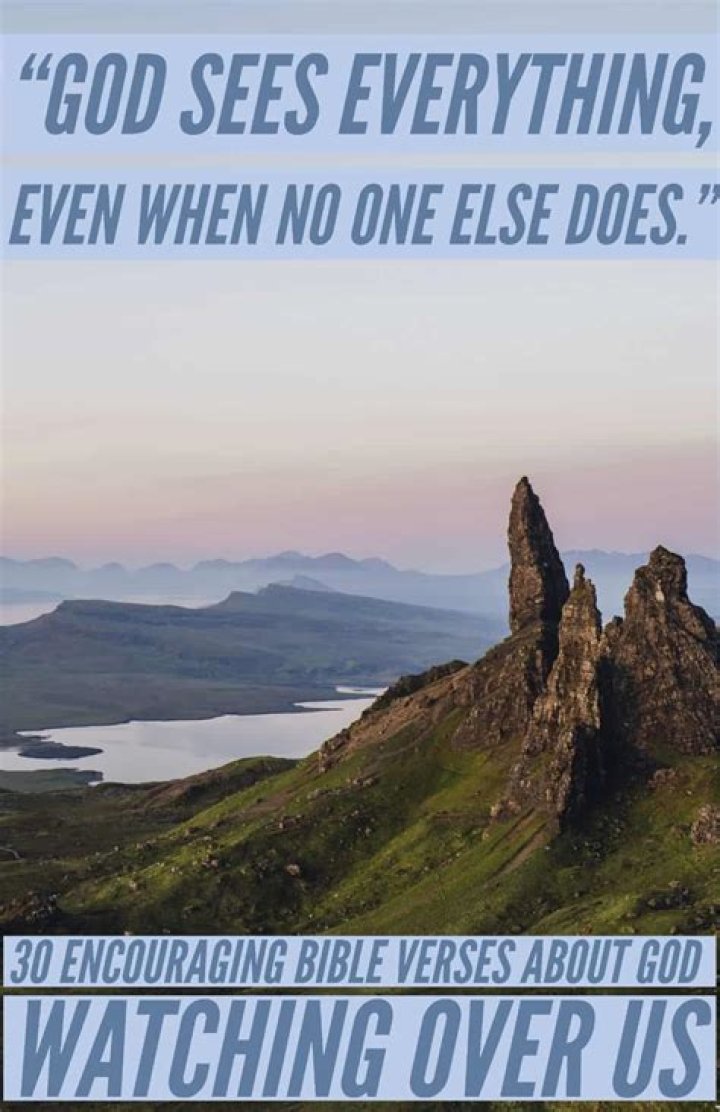 Does God watch over you?