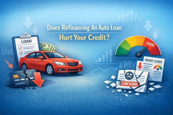 Does refinancing car loan hurt your credit?