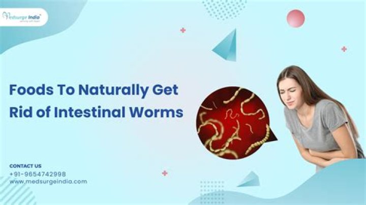 Does turmeric get rid of intestinal worms?